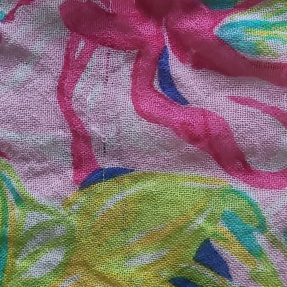 LILLY PULITZER silk and cashmere wrap scarf Lot Of Two